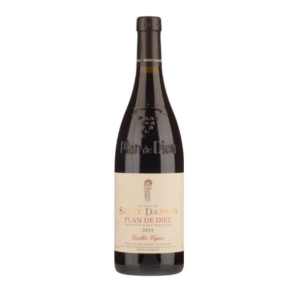 Domaine Saint Damien 'Plan de Dieu' Cote du Rhone Villages Vieilles Vignes 2023